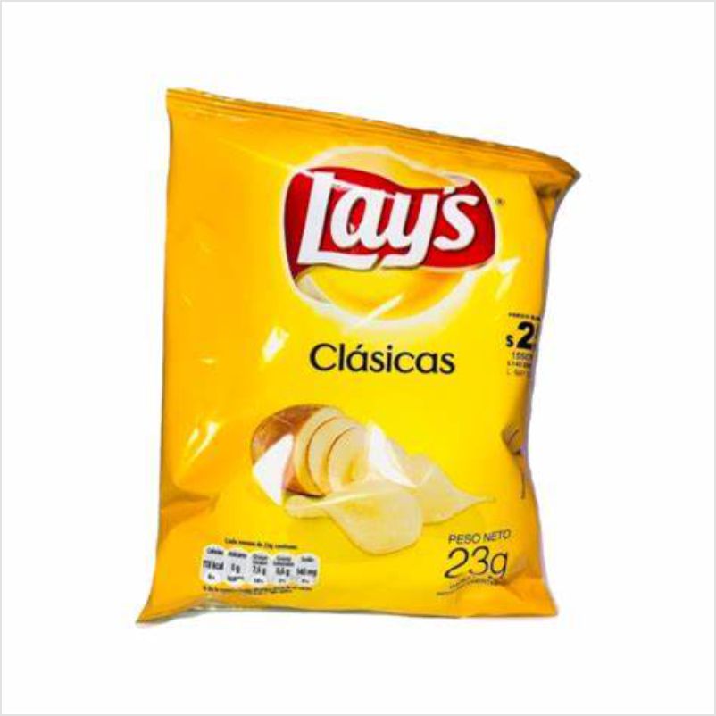 Papas Lays Clásica x23 Gr Lays Abamar Ushuaia